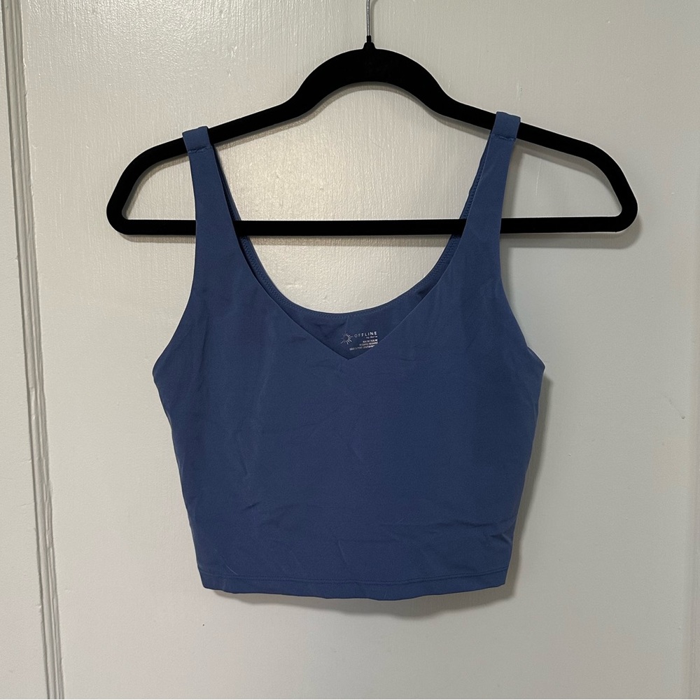 Aerie Offline Blue Tank Top